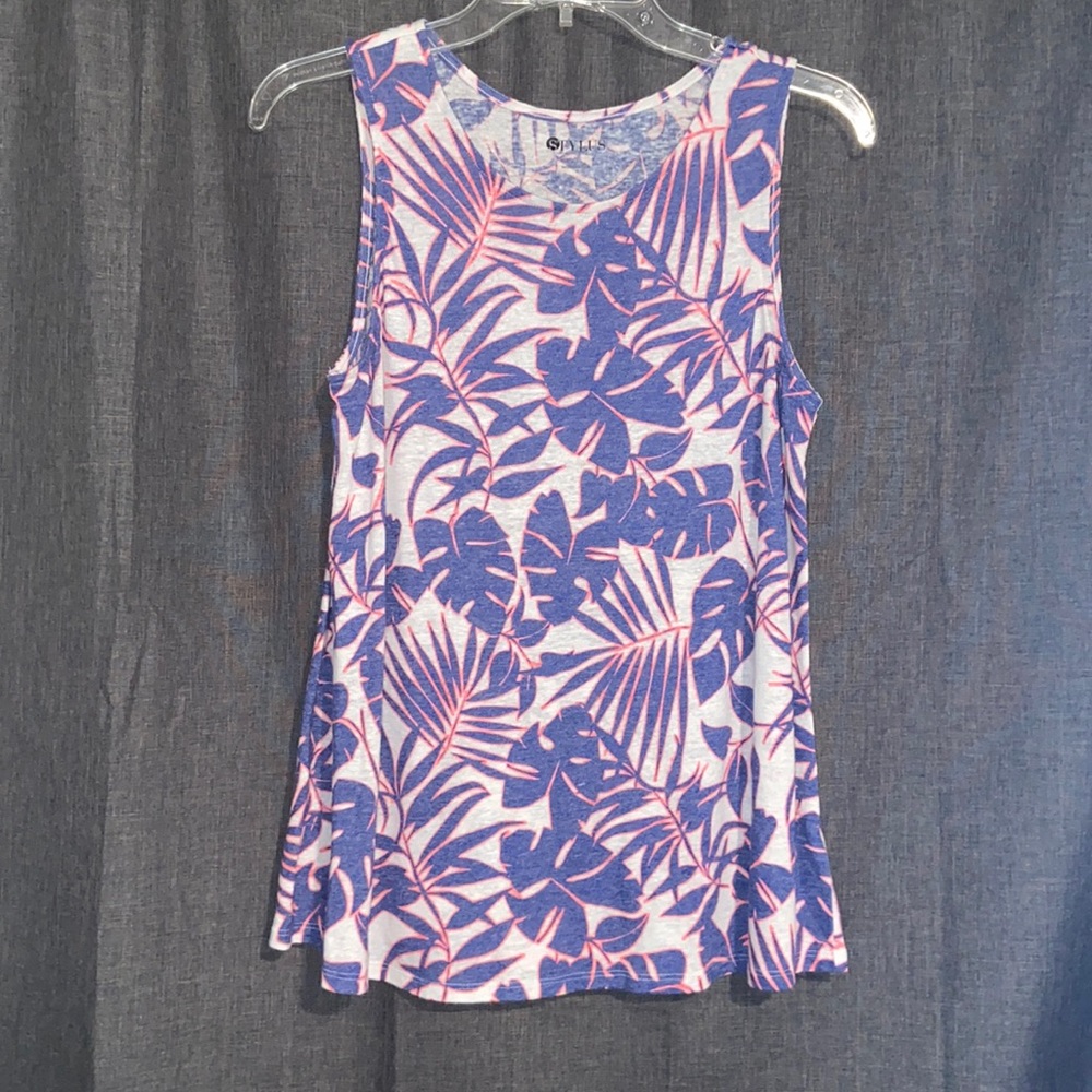 Stylus Linen Tank